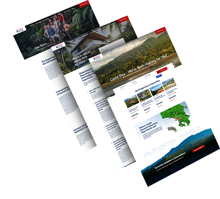 remax web design three pages